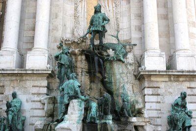 Statue in the Buda Castle