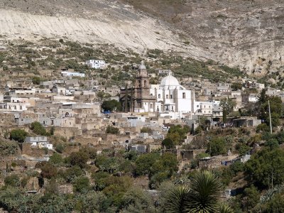 Real de Catorce: Overview of Town 1