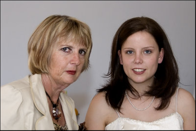 Bride and mother in law