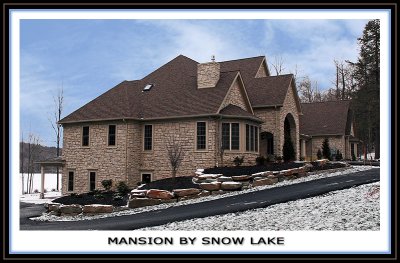 Mansion By Snow Lake