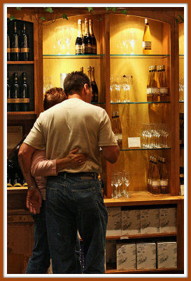 In the Retail Store at the Peller Winery