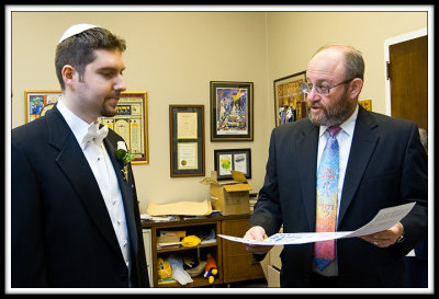 Alex is Introduced to the Ketubah