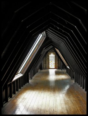 Montsalvat - attic