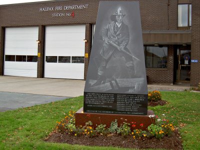 Halifax Explosion Fireman Memorial.
