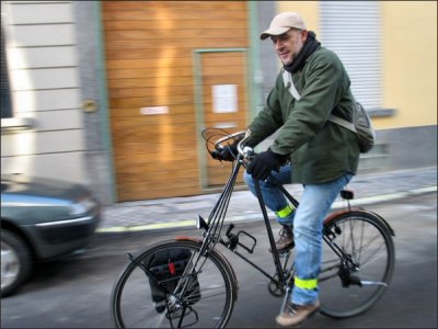 Un Pedersen devant la Maison des Cyclistes,  Bruxelles ! (suite)