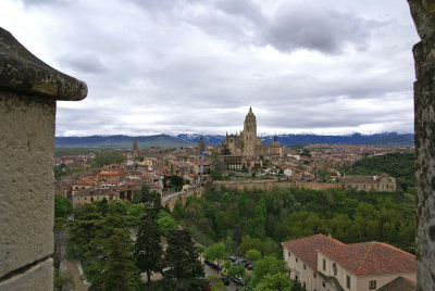 View on Segovia from Alczar