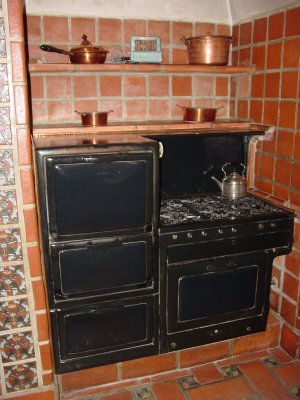 Nice big stove .