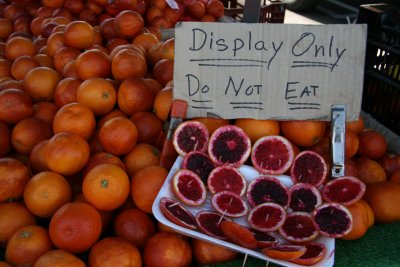 Blood Oranges I bet people back east don't see them often !!!