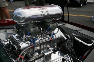 This engine wowed the crowd by firing up.