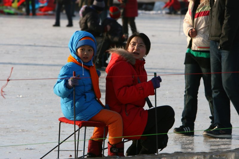 Skating on the river