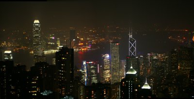 Night out up The Peak
