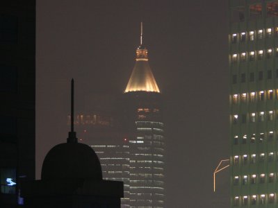Misty evening