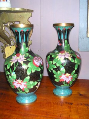 586. Cloisonne vases.JPG