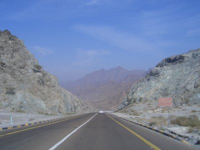Road to Fujairah
