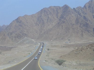 Road to Fujairah