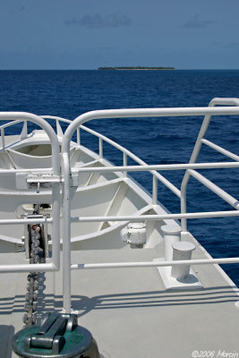Heron Island from the catamaran