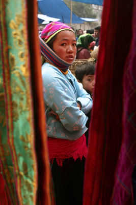 Seller in Đồng Văn market