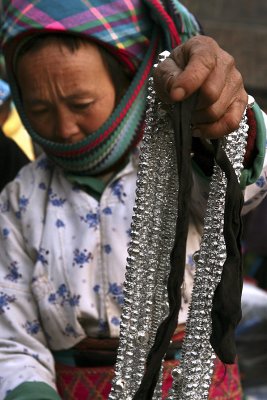 Seller in Đồng Văn market