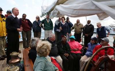 Passengers on board Spirit of Bermuda