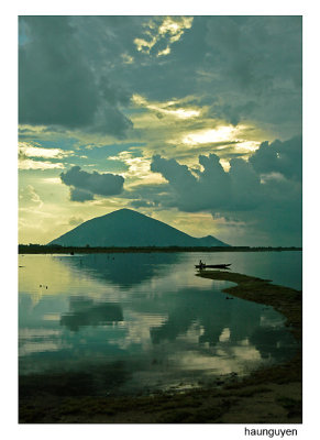 Evening comes