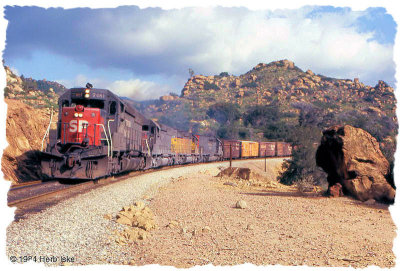 Southern Pacific Through Santa Susana