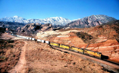 Union Pacific at Sullivans Curve