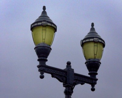 Lamps At Twilight