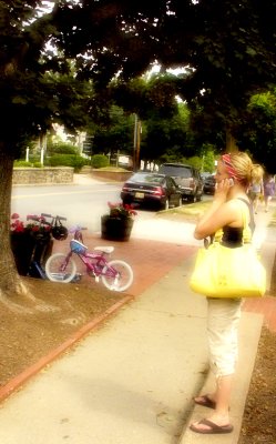 Girl With Yellow Bag