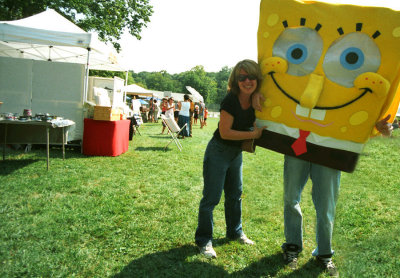 Sue And Sponge Bob Square Pants