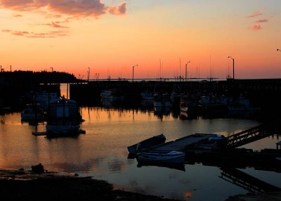 Harbour Sunset at Seal Cove 4223