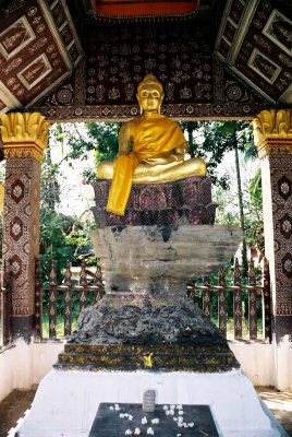 Buddha on a Rock