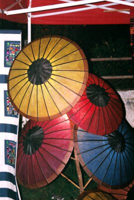 Umbrellas at the Night Market