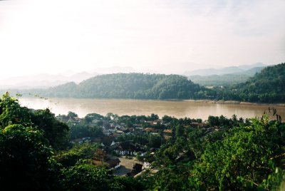 Luang Prabang From Above