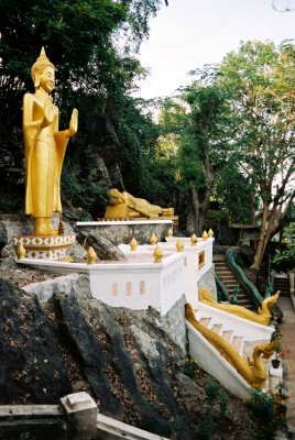 Buddhas at Wat Phou Si