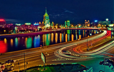 Moscow At night