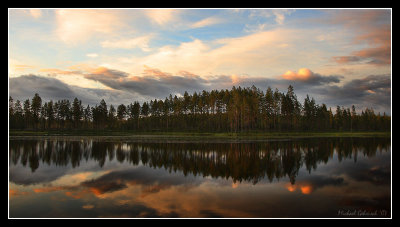 Sunset reflection on Lake 13