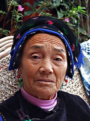 Bai Minority Old Lady