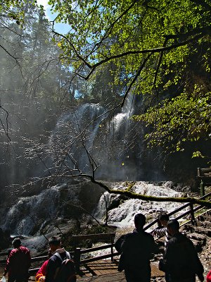 Seasonal Waterfall at Panda Lake