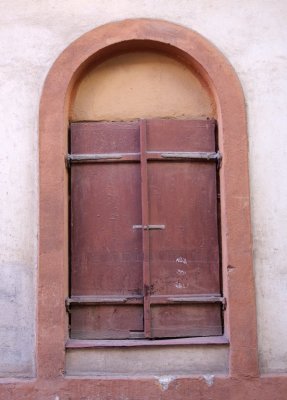 A closed window