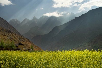 At the start of the Tiger Leaping Gorge