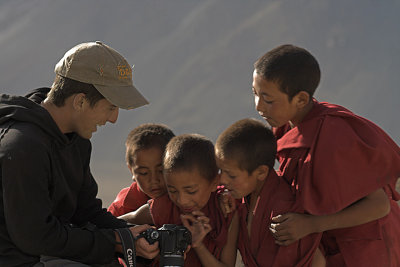Young Stongde Gompa monks.