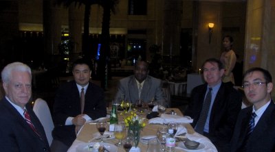 Part of the delegation at...