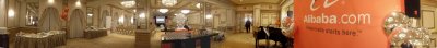 A 360-degree view of the event venue...