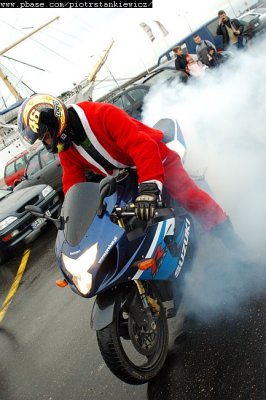Santas on motorbikes (2006)