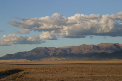 clouds and mountains northern nevada