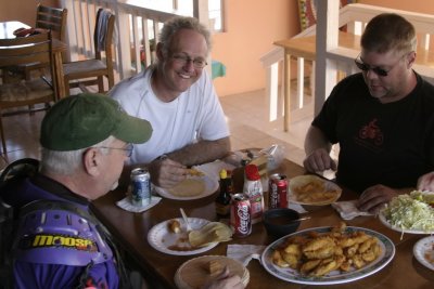 Dirt riders at Alfonsinos