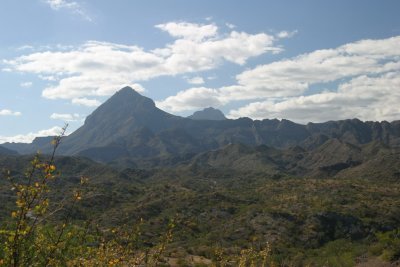 On the road to Mission San Javier