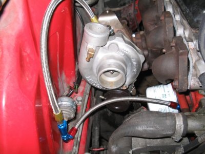 Original oil inlet line (i have a different set up now)