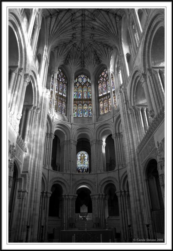 Cathedral windows!