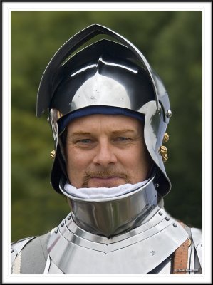 Knight in shining armour!